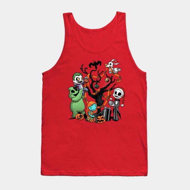 Nightmare Tree Tank Top by Dooomcat